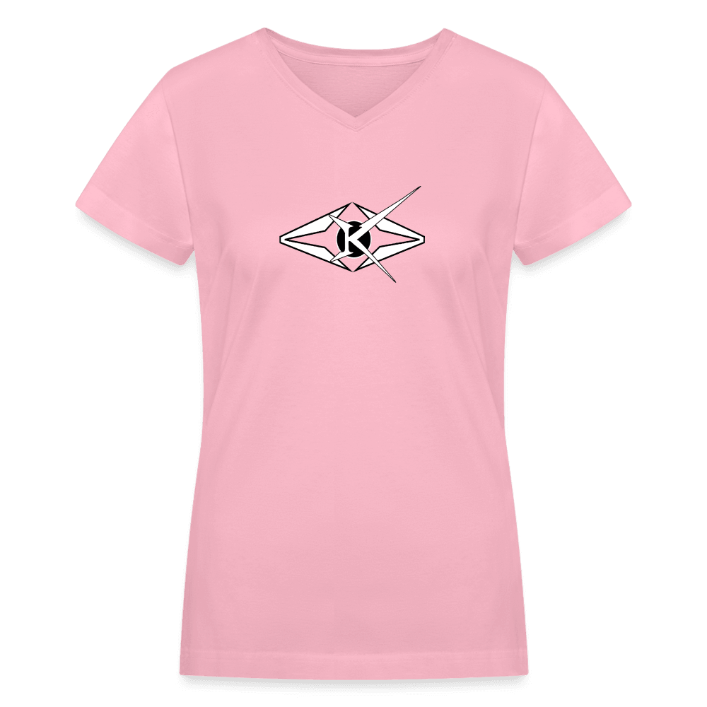 Women's V-Neck T-Shirt - VYBRATIONAL KREATORS®