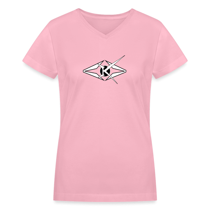 Women's V-Neck T-Shirt - VYBRATIONAL KREATORS®