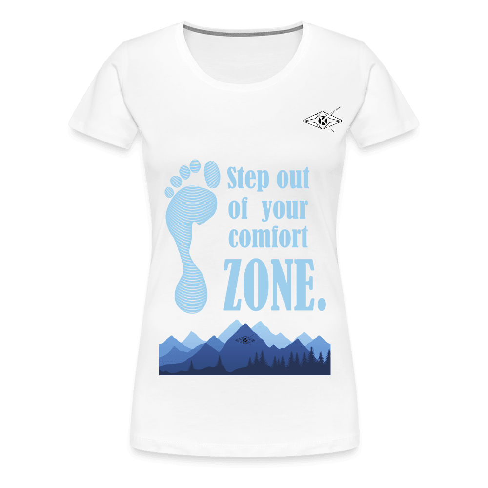 Women’s ZONE Premium T-Shirt - VYBRATIONAL KREATORS®