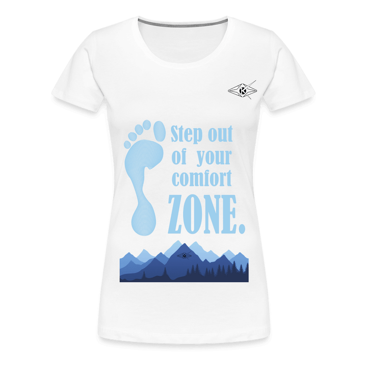 Women’s ZONE Premium T-Shirt - VYBRATIONAL KREATORS®