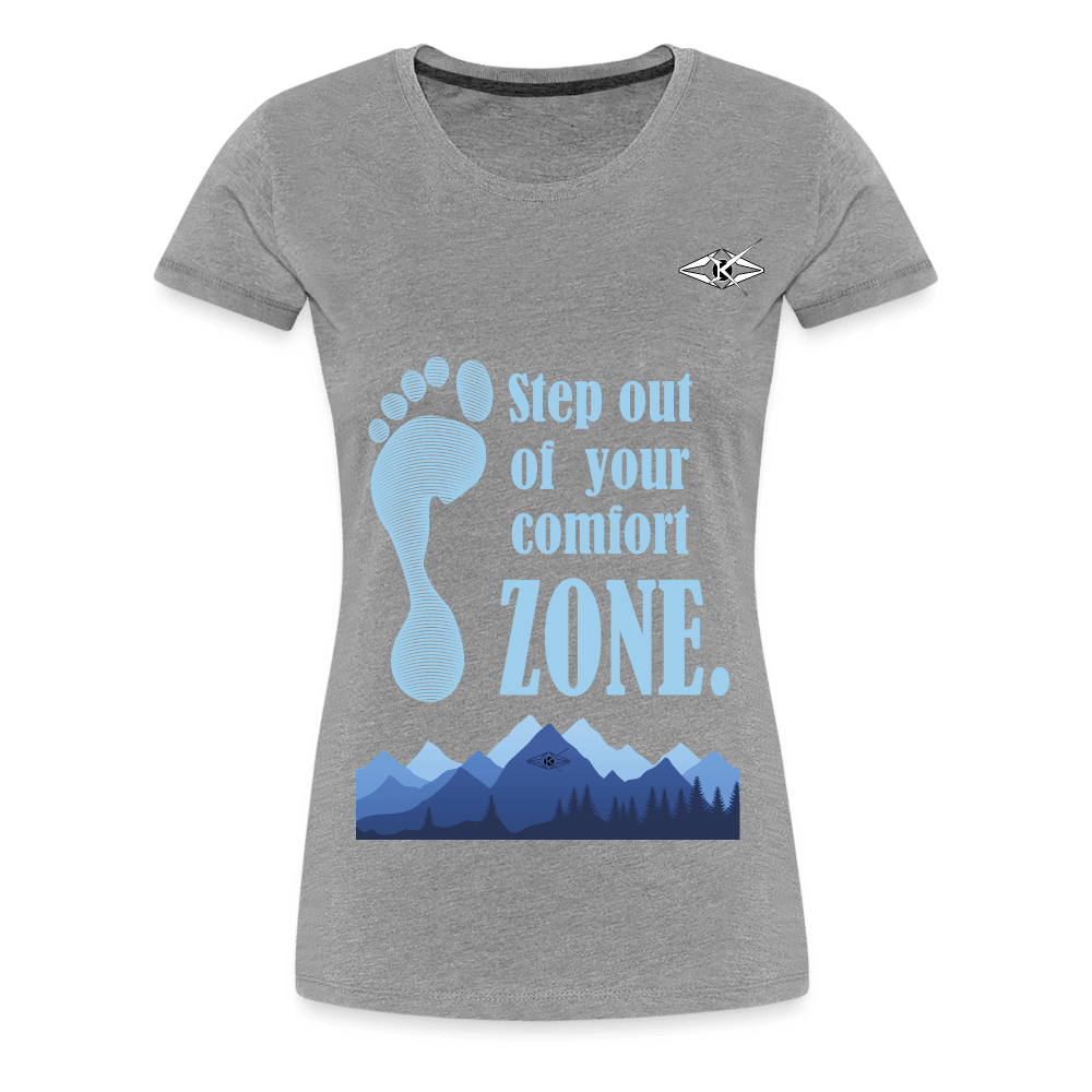 Women’s ZONE Premium T-Shirt - VYBRATIONAL KREATORS®