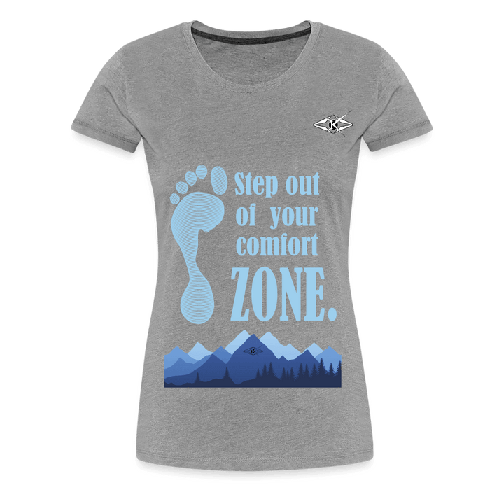 Women’s ZONE Premium T-Shirt - VYBRATIONAL KREATORS®