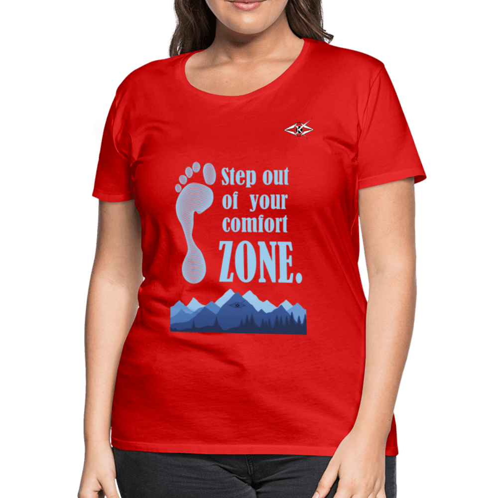 Women’s ZONE Premium T-Shirt - VYBRATIONAL KREATORS®