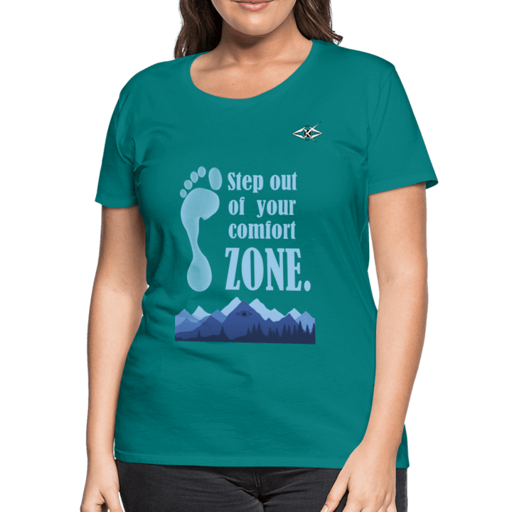 Women’s ZONE Premium T-Shirt - VYBRATIONAL KREATORS®