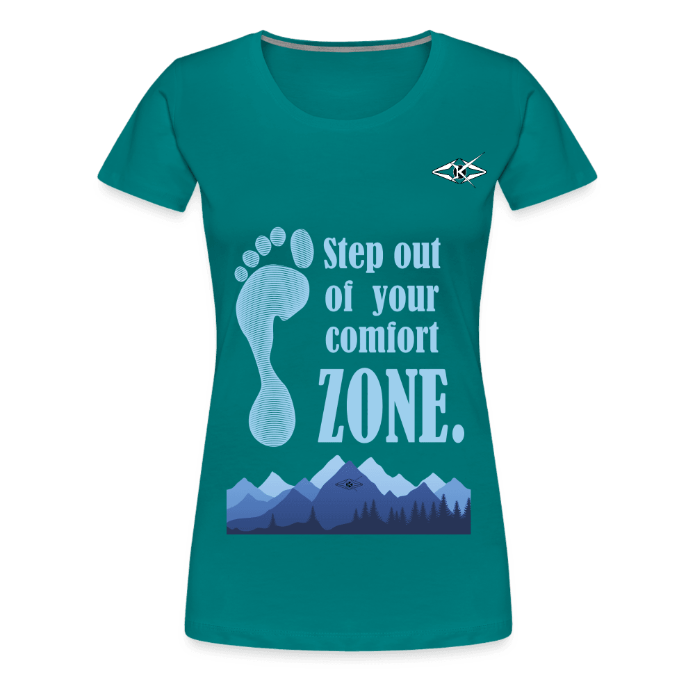 Women’s ZONE Premium T-Shirt - VYBRATIONAL KREATORS®