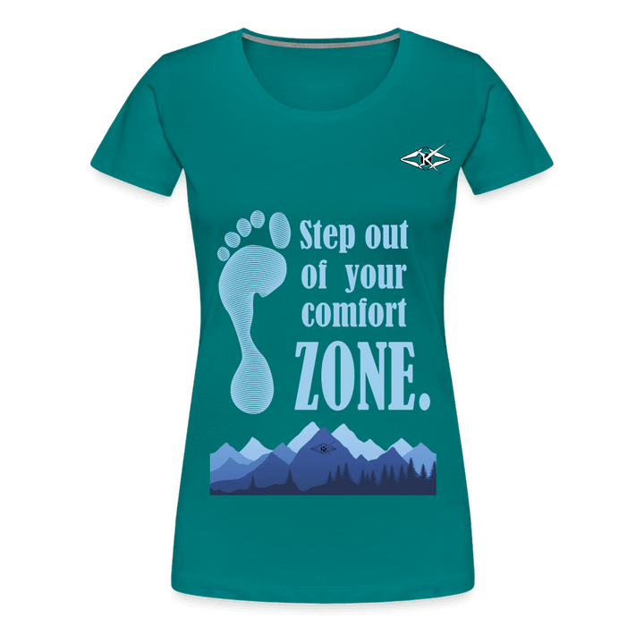 Women’s ZONE Premium T-Shirt - VYBRATIONAL KREATORS®