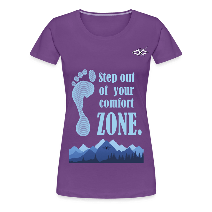 Women’s ZONE Premium T-Shirt - VYBRATIONAL KREATORS®