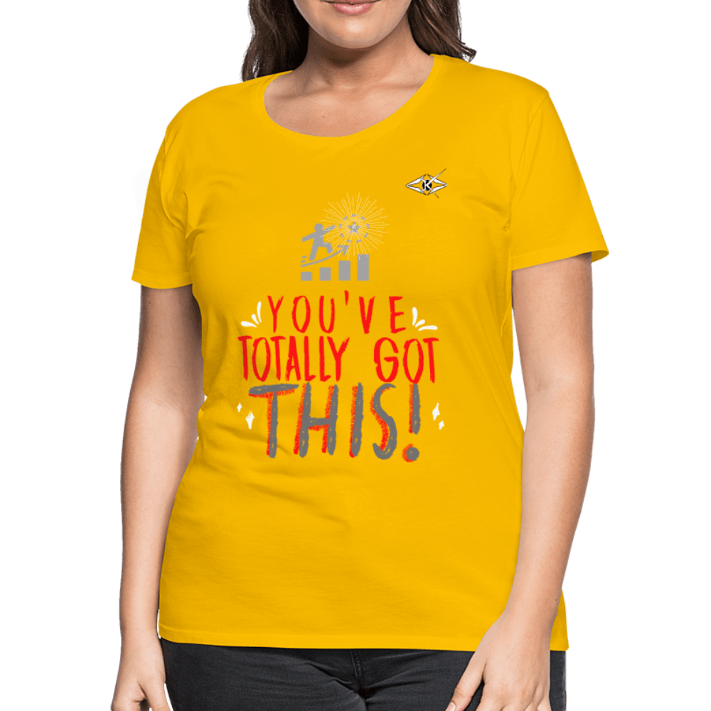 Women’s Totally got This Premium T-Shirt - VYBRATIONAL KREATORS®