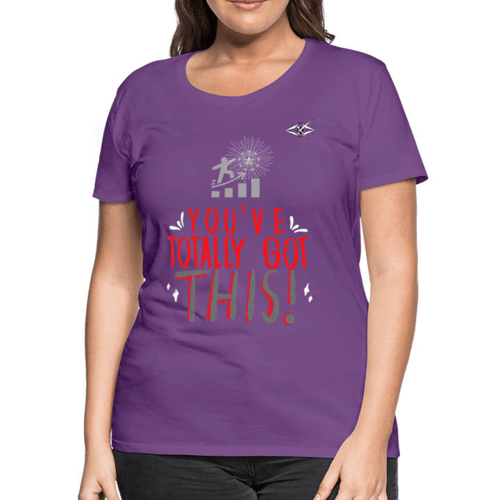 Women’s Totally got This Premium T-Shirt - VYBRATIONAL KREATORS®