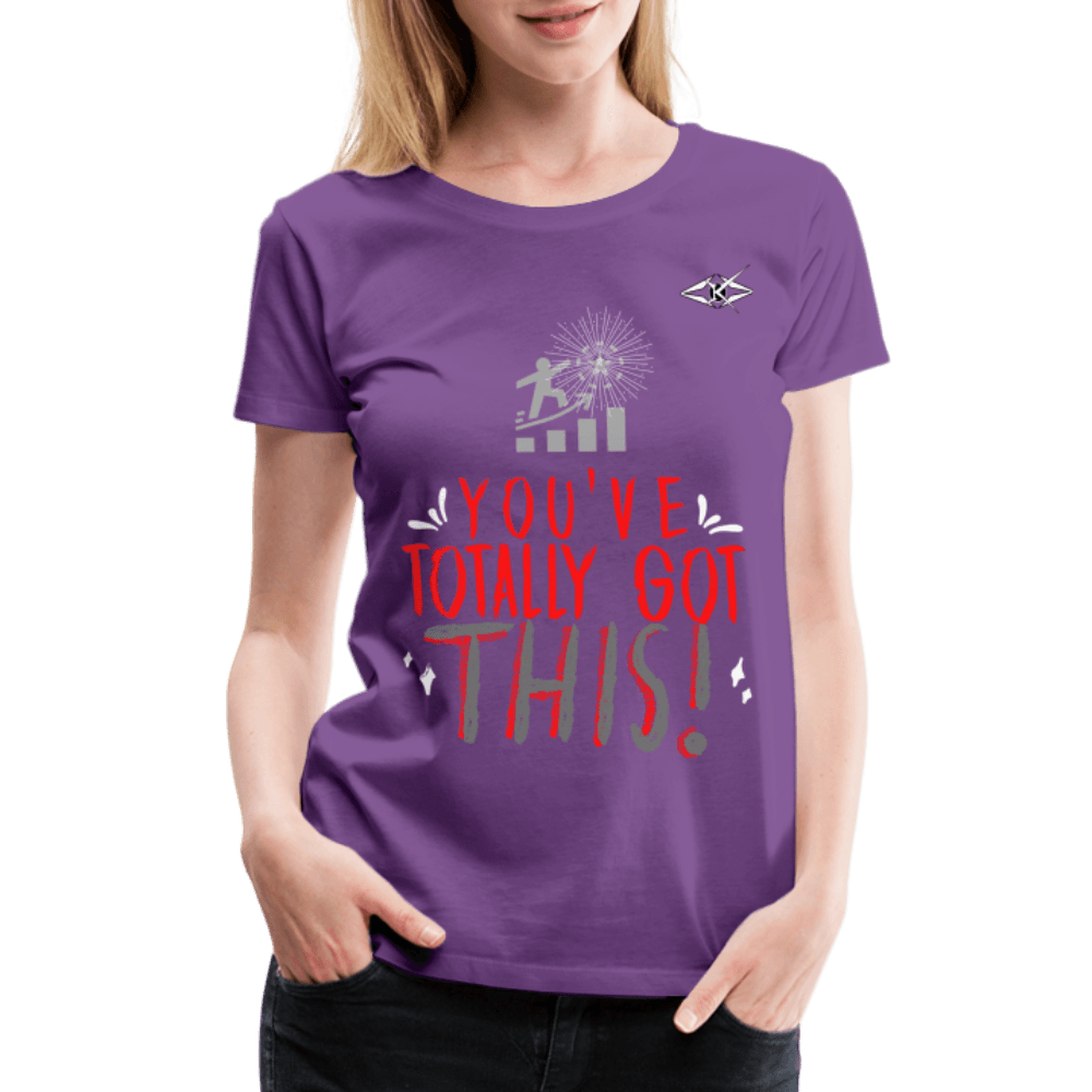 Women’s Totally got This Premium T-Shirt - VYBRATIONAL KREATORS®