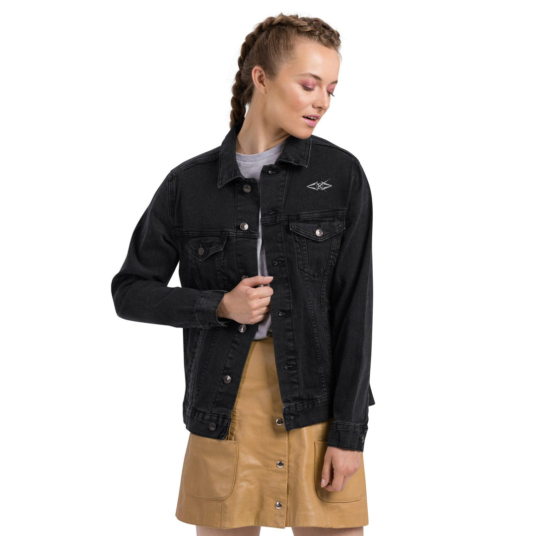 women denim jacket - VYBRATIONAL KREATORS®