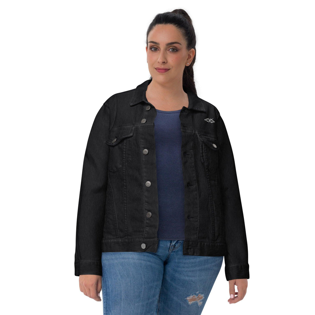 women denim jacket - VYBRATIONAL KREATORS®