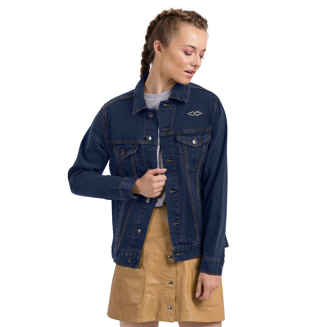 women denim jacket - VYBRATIONAL KREATORS®