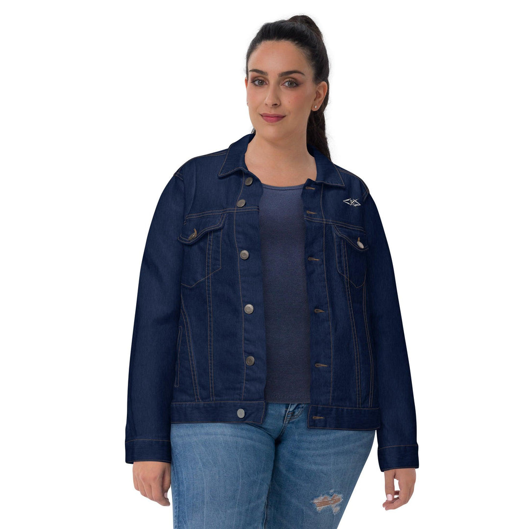 women denim jacket - VYBRATIONAL KREATORS®