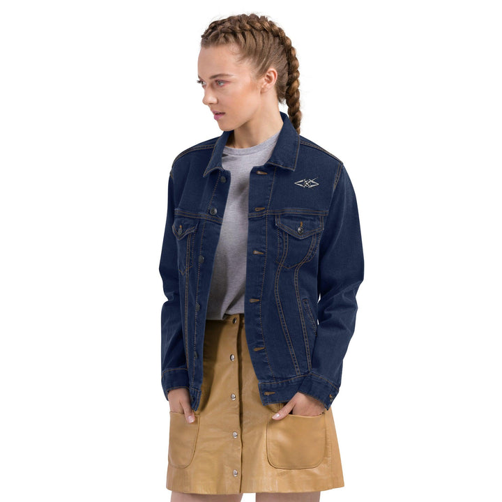 women denim jacket - VYBRATIONAL KREATORS®