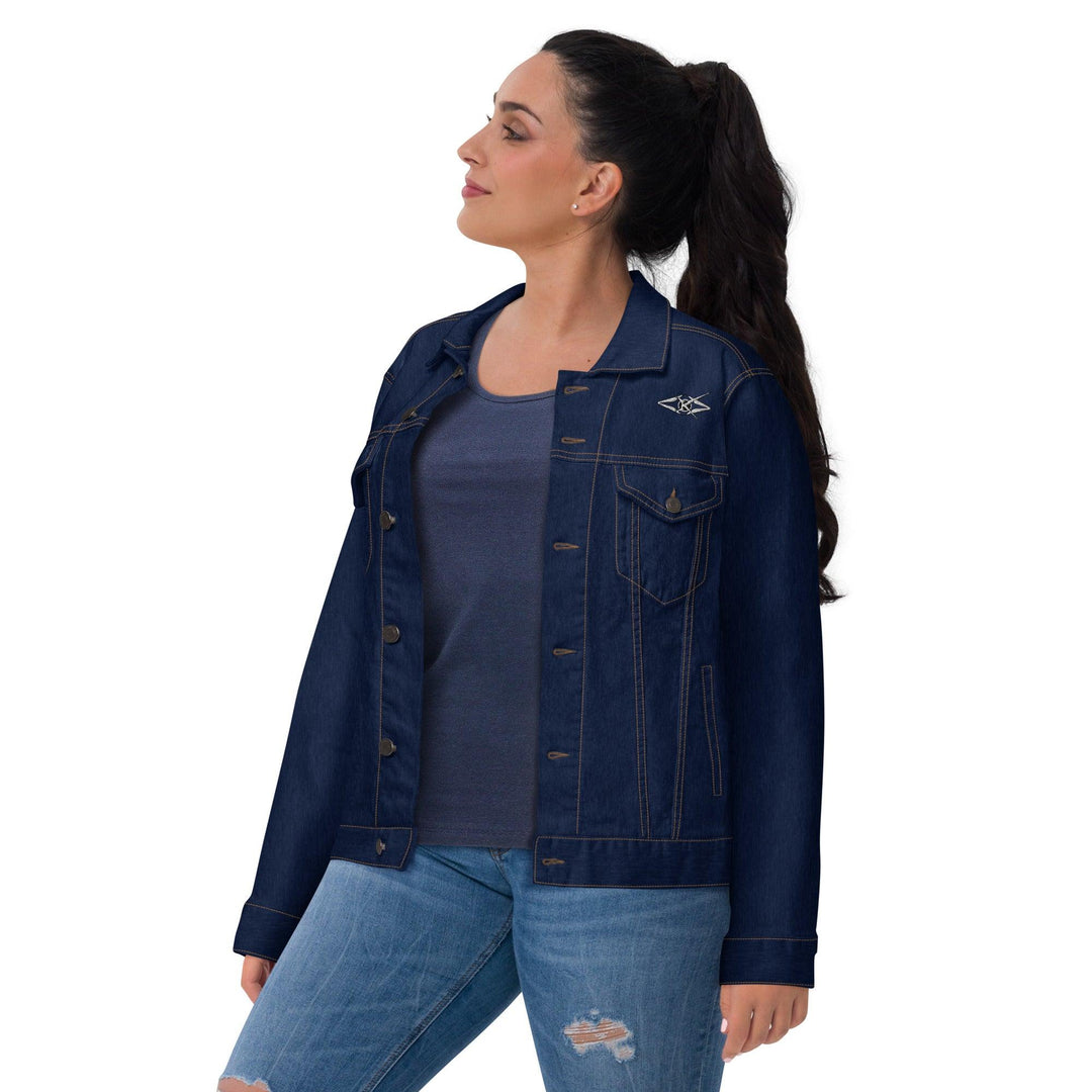 women denim jacket - VYBRATIONAL KREATORS®