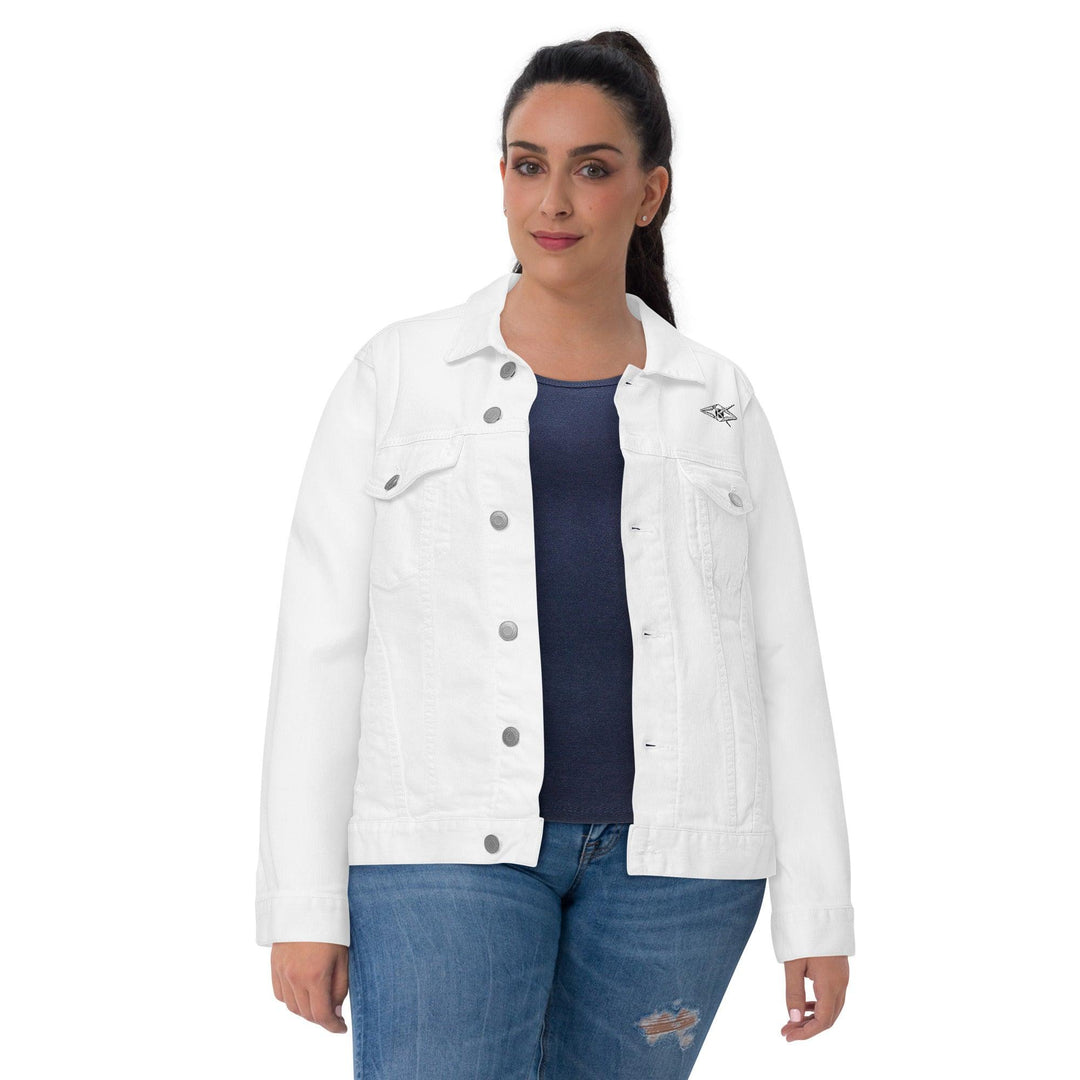 women denim jacket - VYBRATIONAL KREATORS®