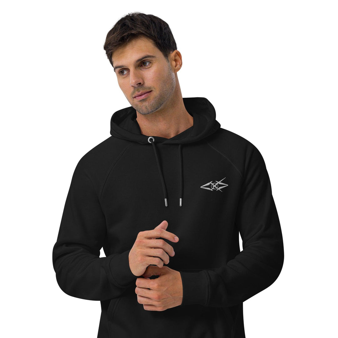 Men's eco raglan hoodie - VYBRATIONAL KREATORS®