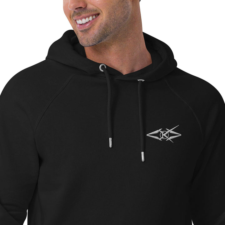 Men's eco raglan hoodie - VYBRATIONAL KREATORS®