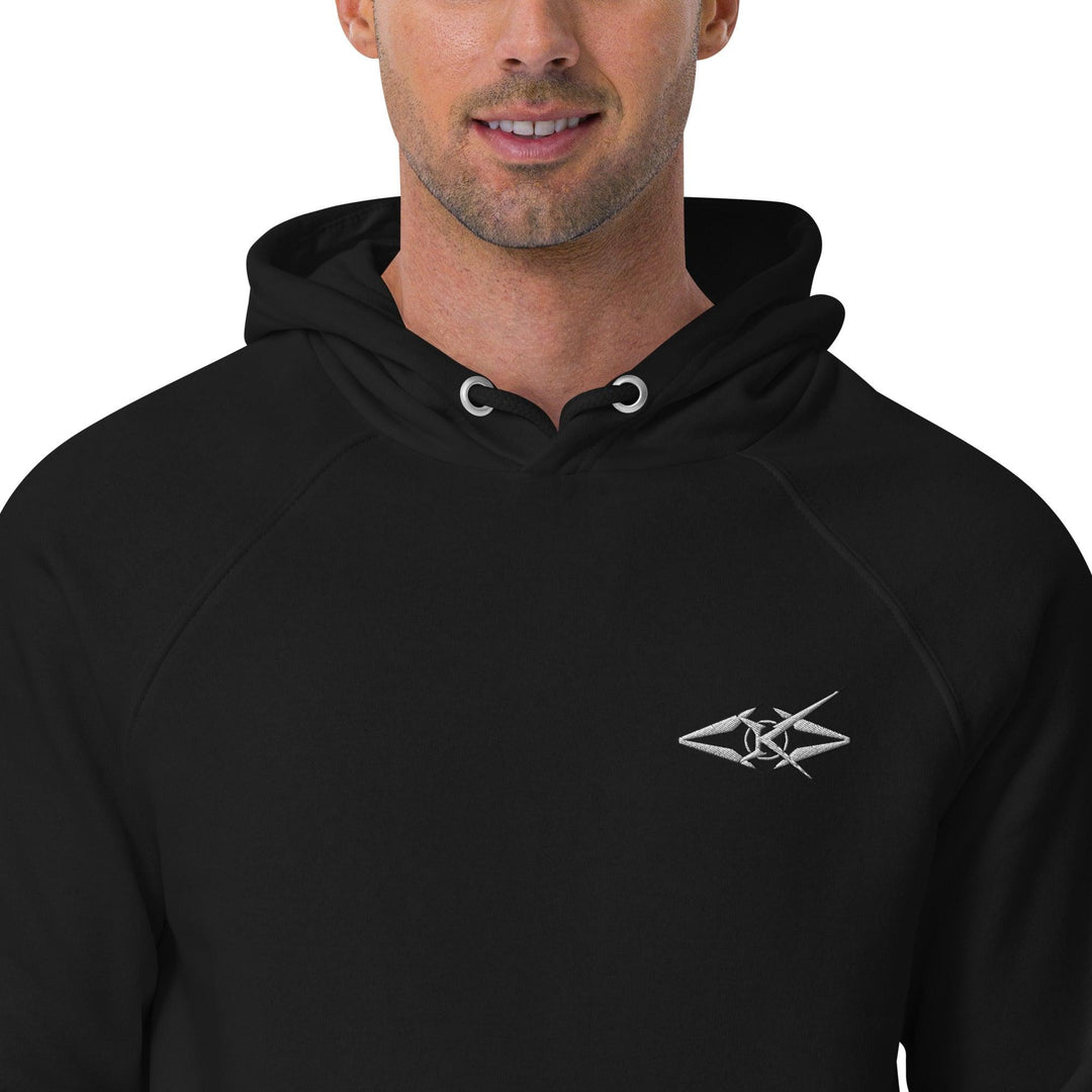 Men's eco raglan hoodie - VYBRATIONAL KREATORS®