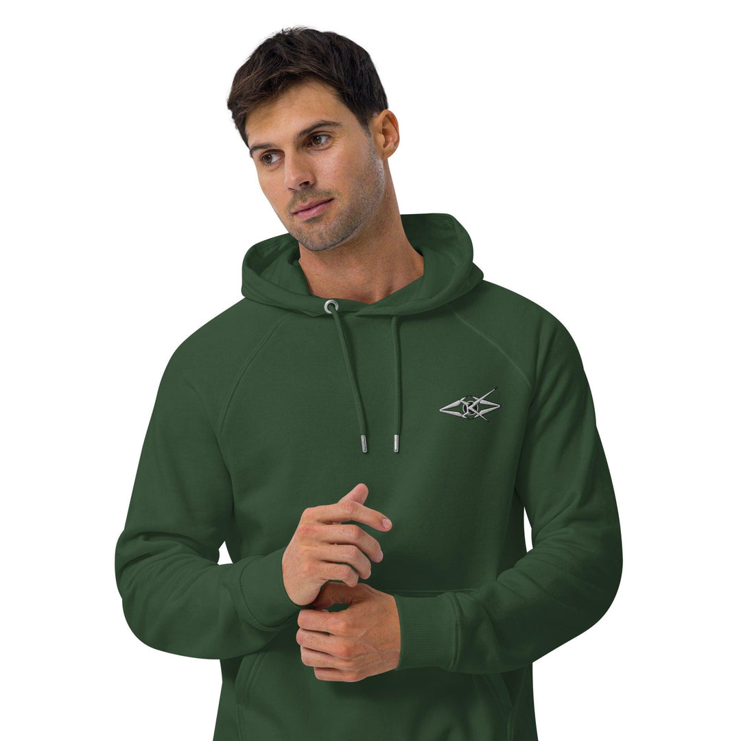 Men's eco raglan hoodie - VYBRATIONAL KREATORS®