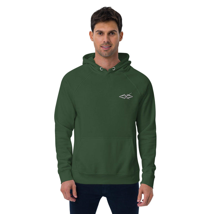 Men's eco raglan hoodie - VYBRATIONAL KREATORS®