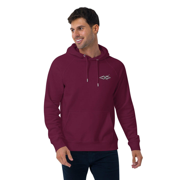 Men's eco raglan hoodie - VYBRATIONAL KREATORS®