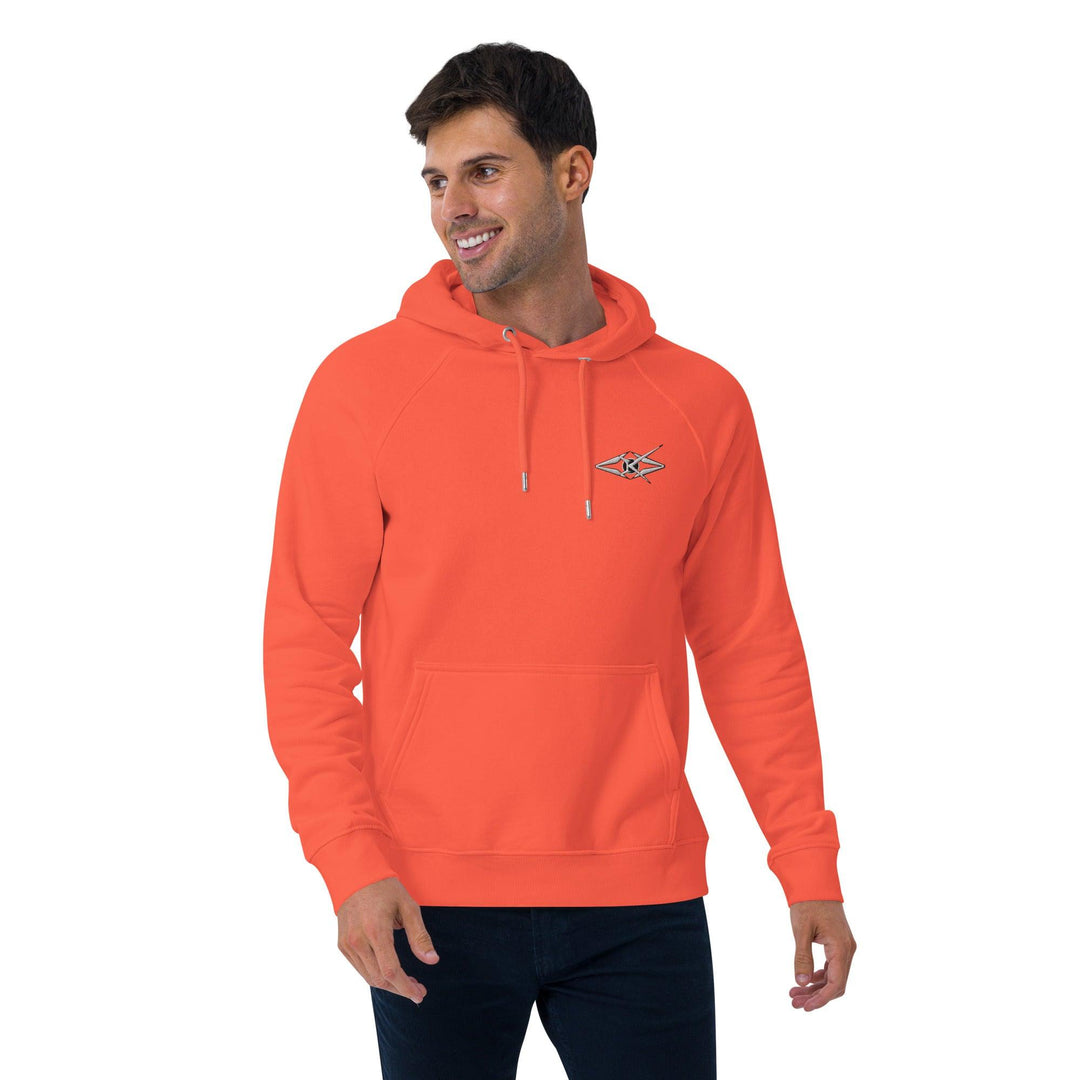 Men's eco raglan hoodie - VYBRATIONAL KREATORS®