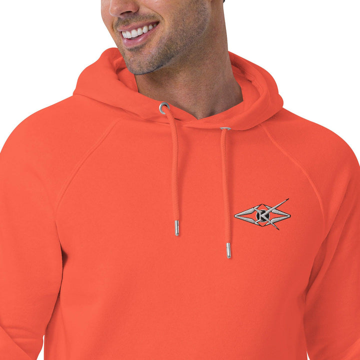 Men's eco raglan hoodie - VYBRATIONAL KREATORS®