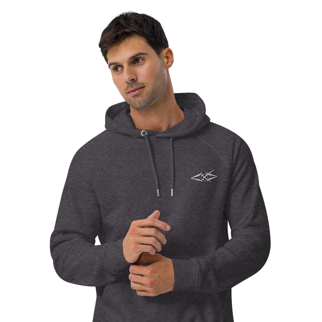 Men's eco raglan hoodie - VYBRATIONAL KREATORS®