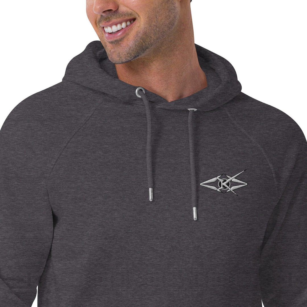 Men's eco raglan hoodie - VYBRATIONAL KREATORS®