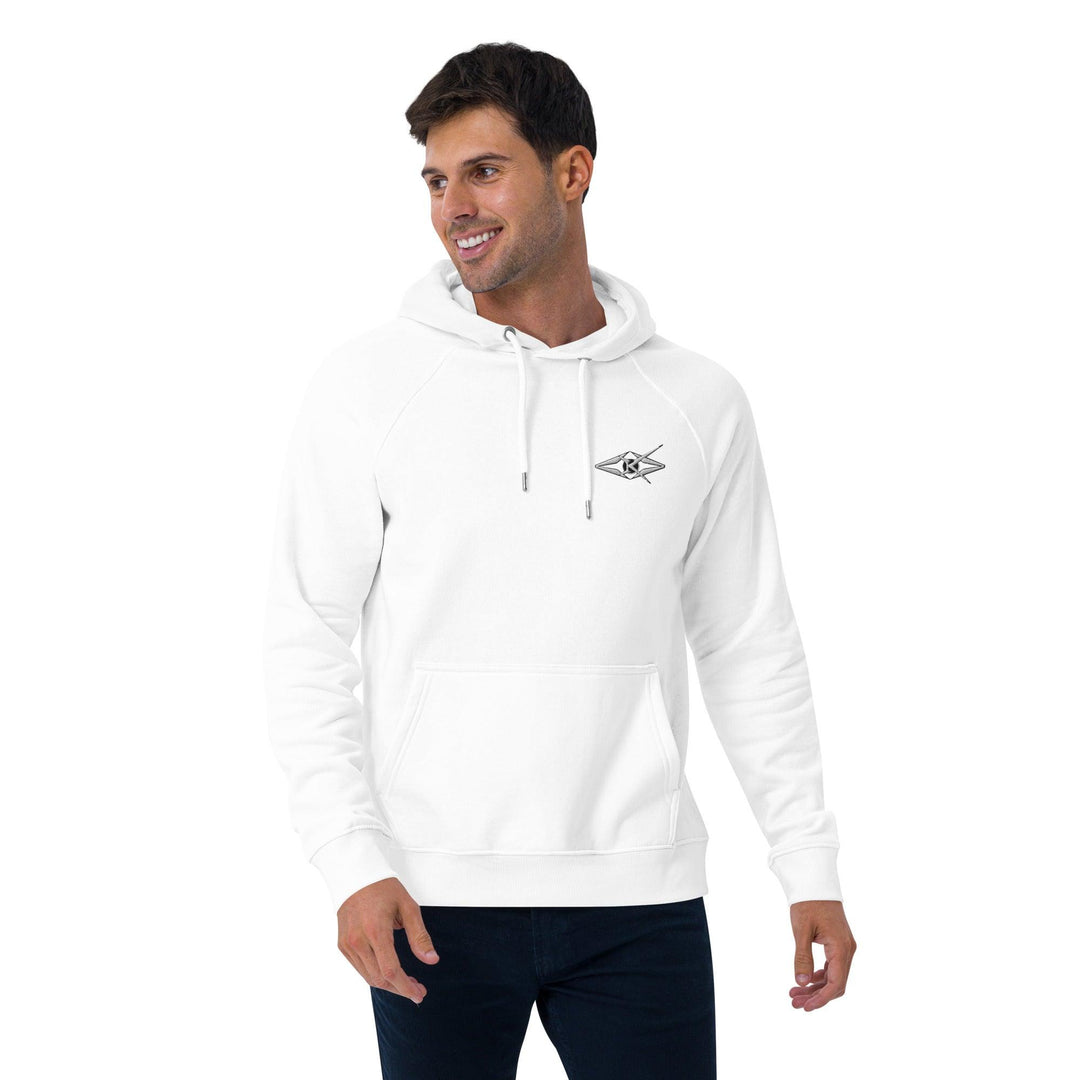 Men's eco raglan hoodie - VYBRATIONAL KREATORS®