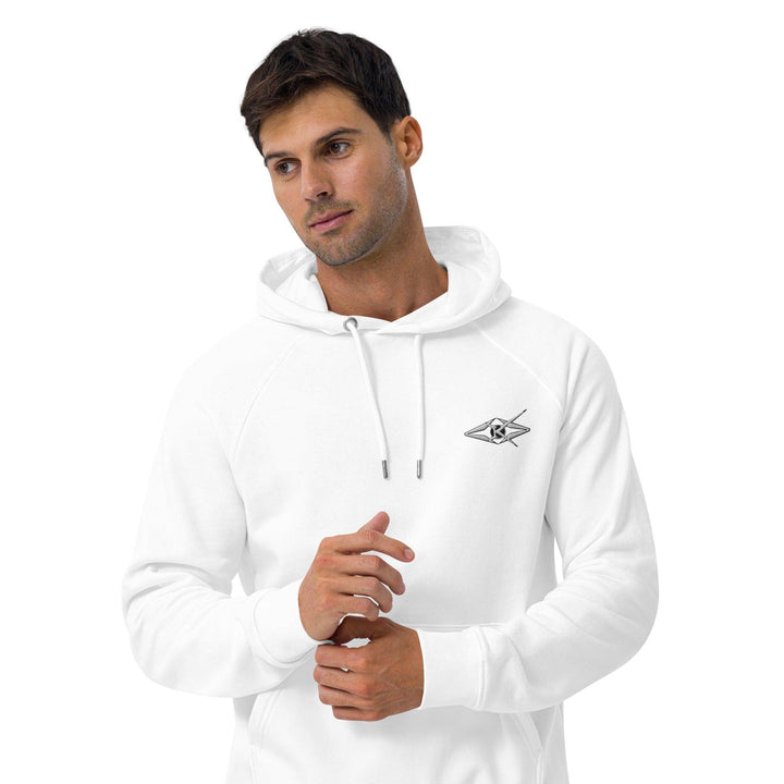 Men's eco raglan hoodie - VYBRATIONAL KREATORS®