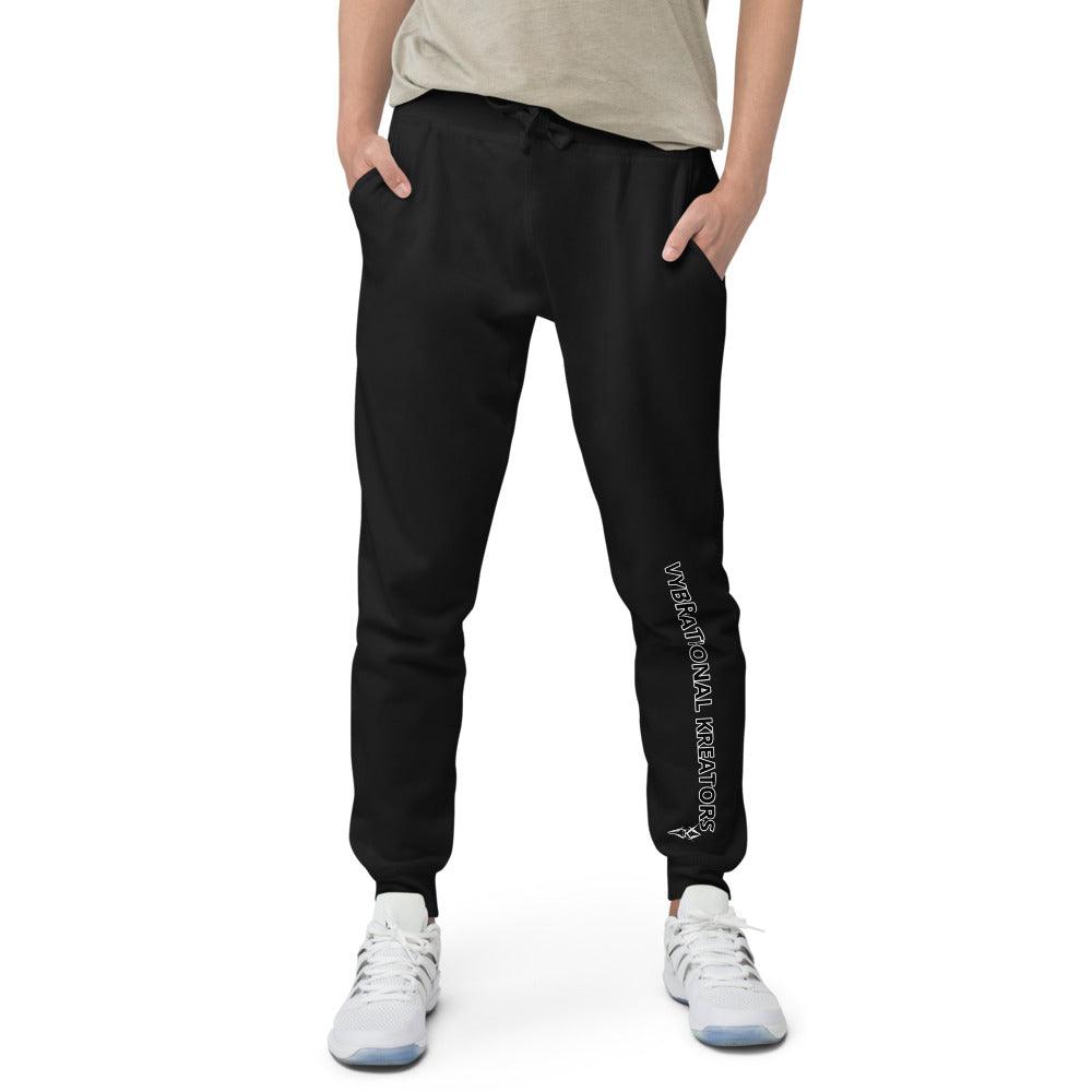 VYB Unisex fleece sweatpants - VYBRATIONAL KREATORS®