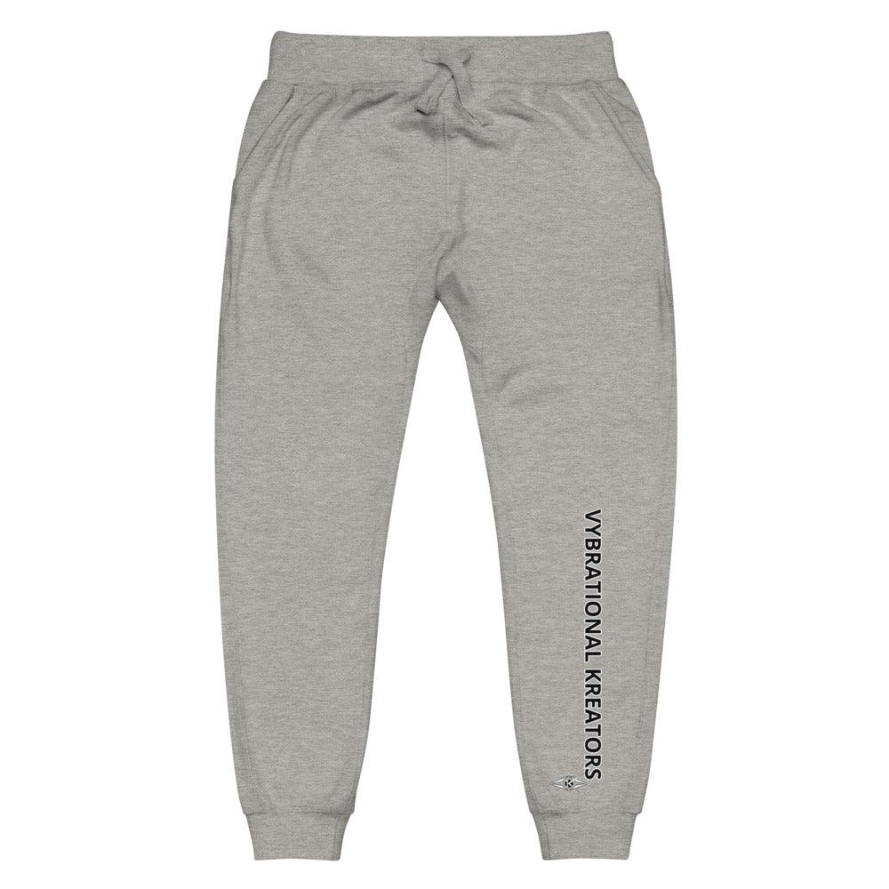 VYB Unisex fleece sweatpants - VYBRATIONAL KREATORS®