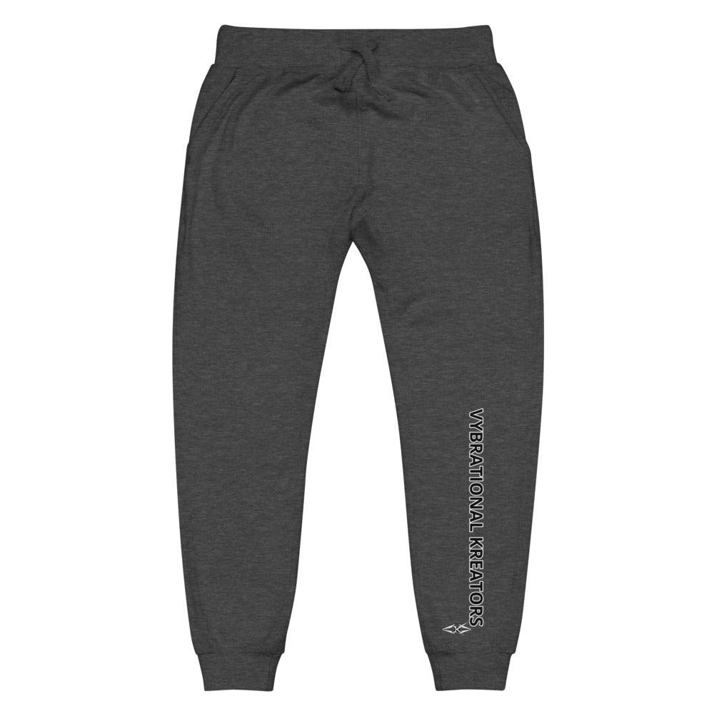 VYB Unisex fleece sweatpants - VYBRATIONAL KREATORS®