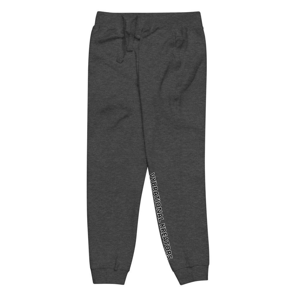 VYB Unisex fleece sweatpants - VYBRATIONAL KREATORS®