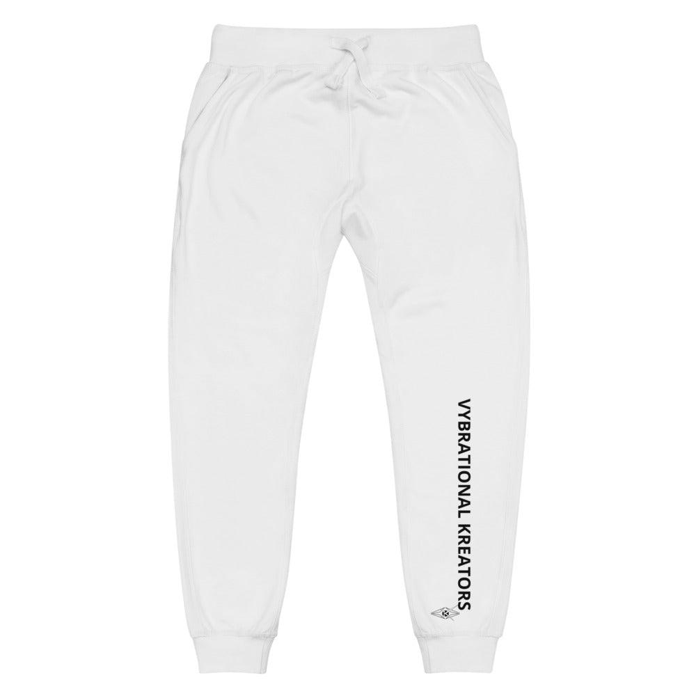 VYB Unisex fleece sweatpants - VYBRATIONAL KREATORS®