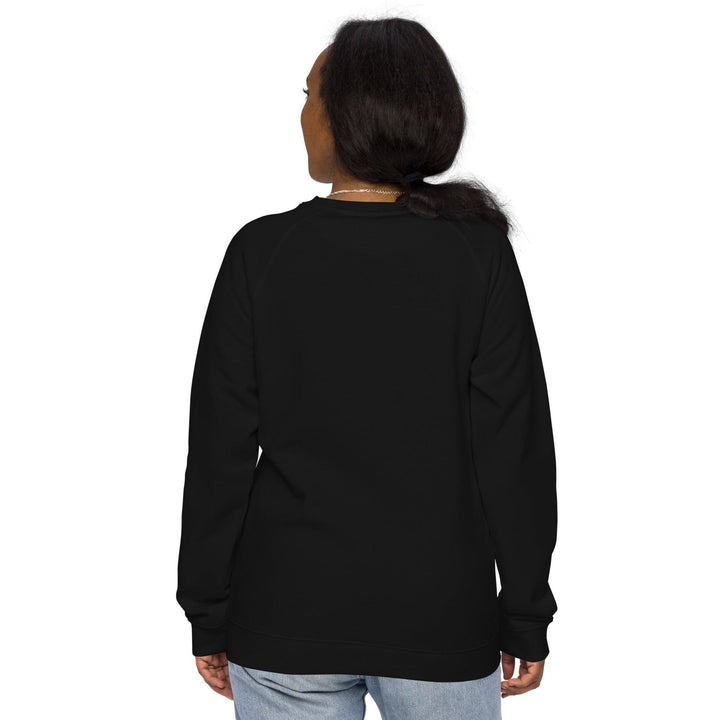 Women's organic raglan sweatshirt - VYBRATIONAL KREATORS®