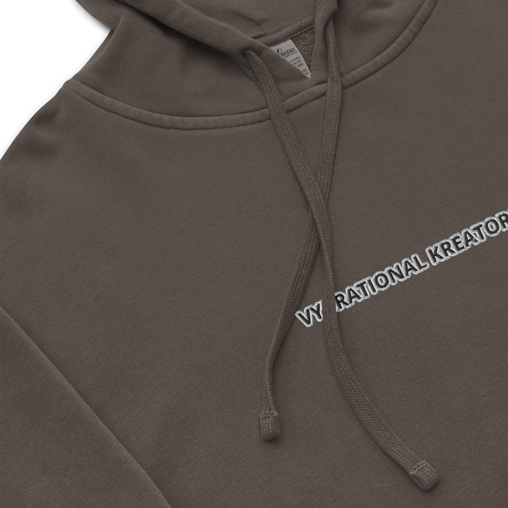 VK pigment-dyed hoodie - VYBRATIONAL KREATORS®