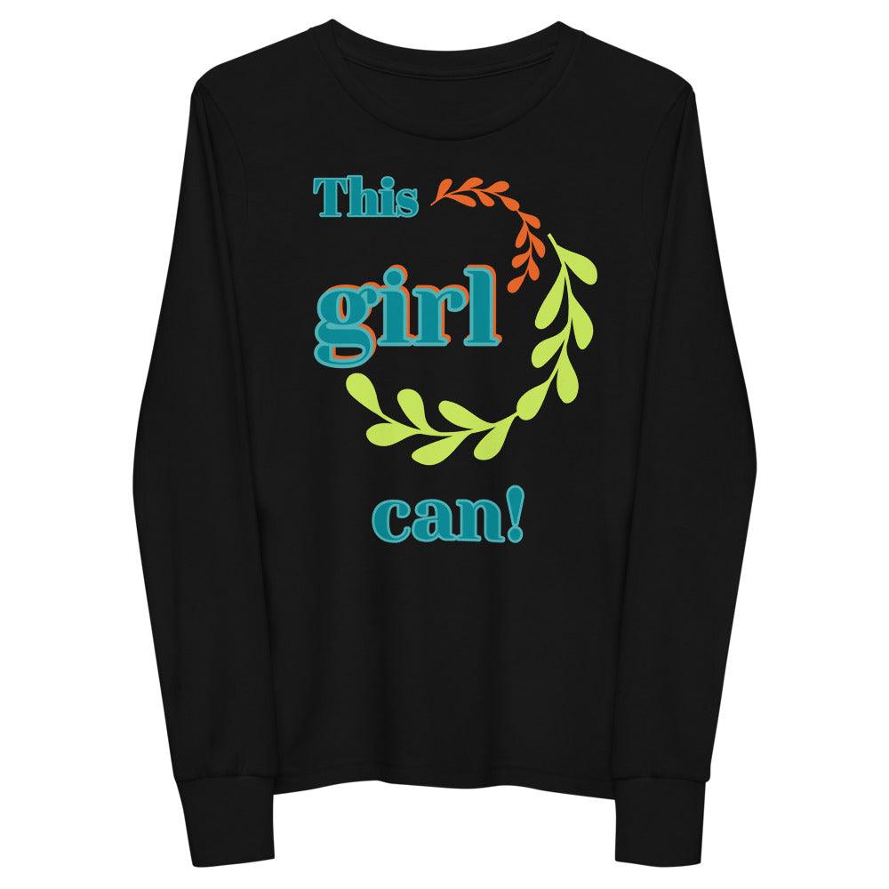 Youth Girls TGC long sleeve tee - VYBRATIONAL KREATORS®