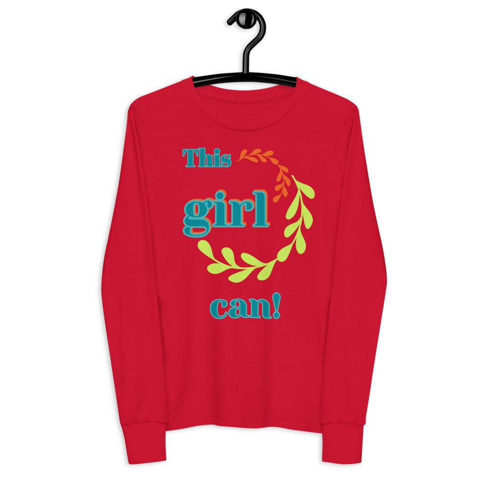 Youth Girls TGC long sleeve tee - VYBRATIONAL KREATORS®